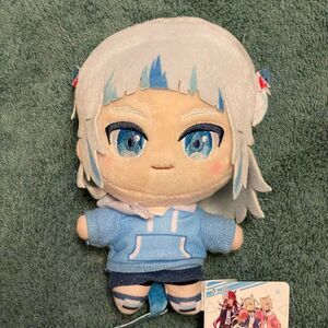 Hololive X Round 1 Collab Exclusive Gawr Gura 5.9” Plush NWT Limited Edition
